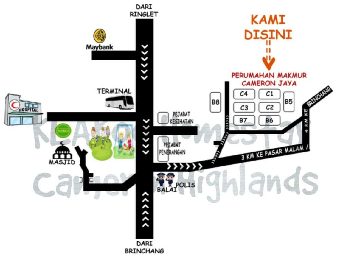 Rumah Tamu By Klaboo Tanah Rata Εξωτερικό φωτογραφία